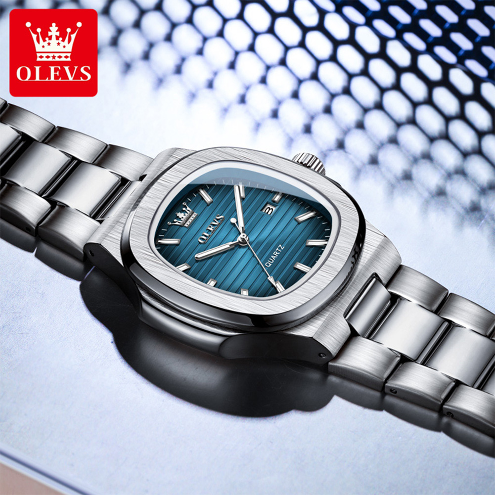 Luxury Watch Magazine - OLEVS Top Luksusowa Marka Męski Zegarek