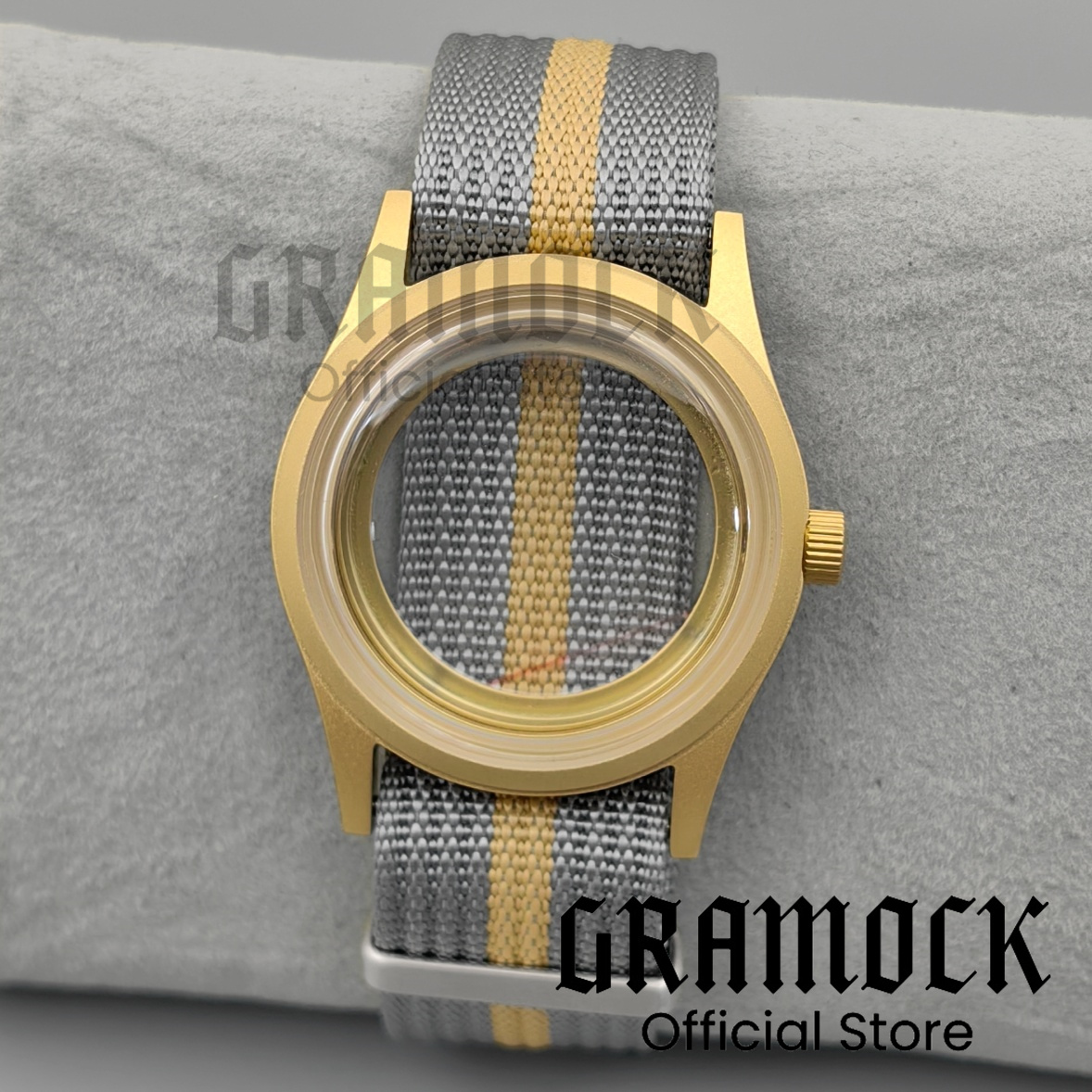 Bronze Case Watch - Obudowa zegarka GRAMOCK 39mm do mechanizmów