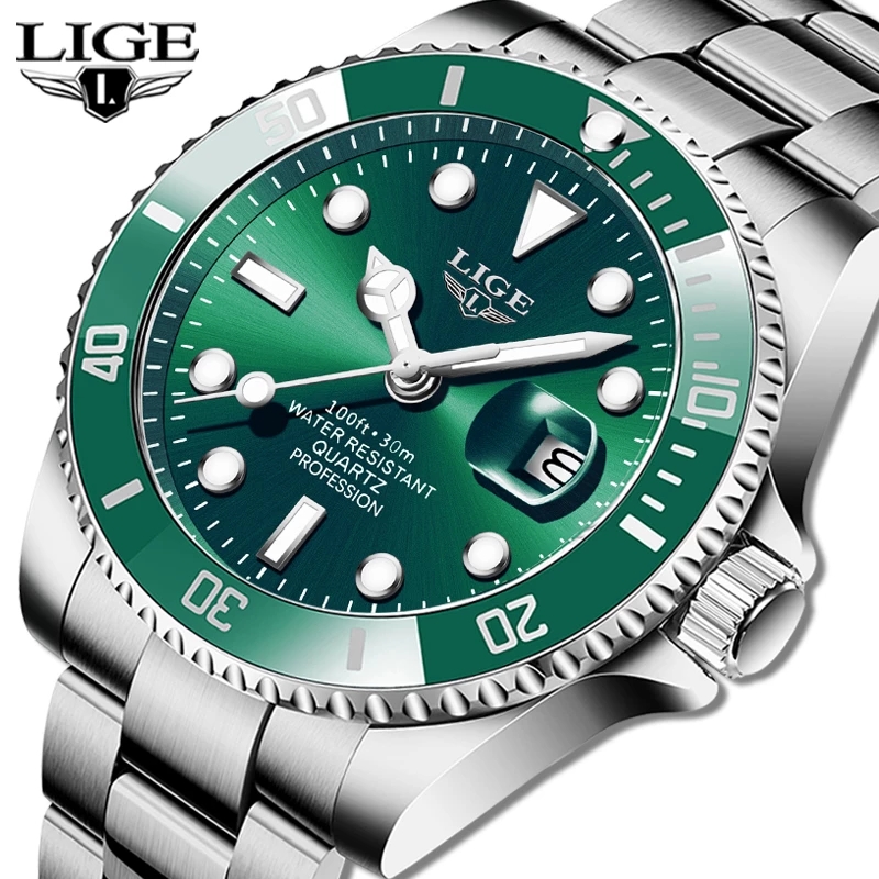 Luxury Watch Magazine - LIGE Top marka luksusowa moda zegarek