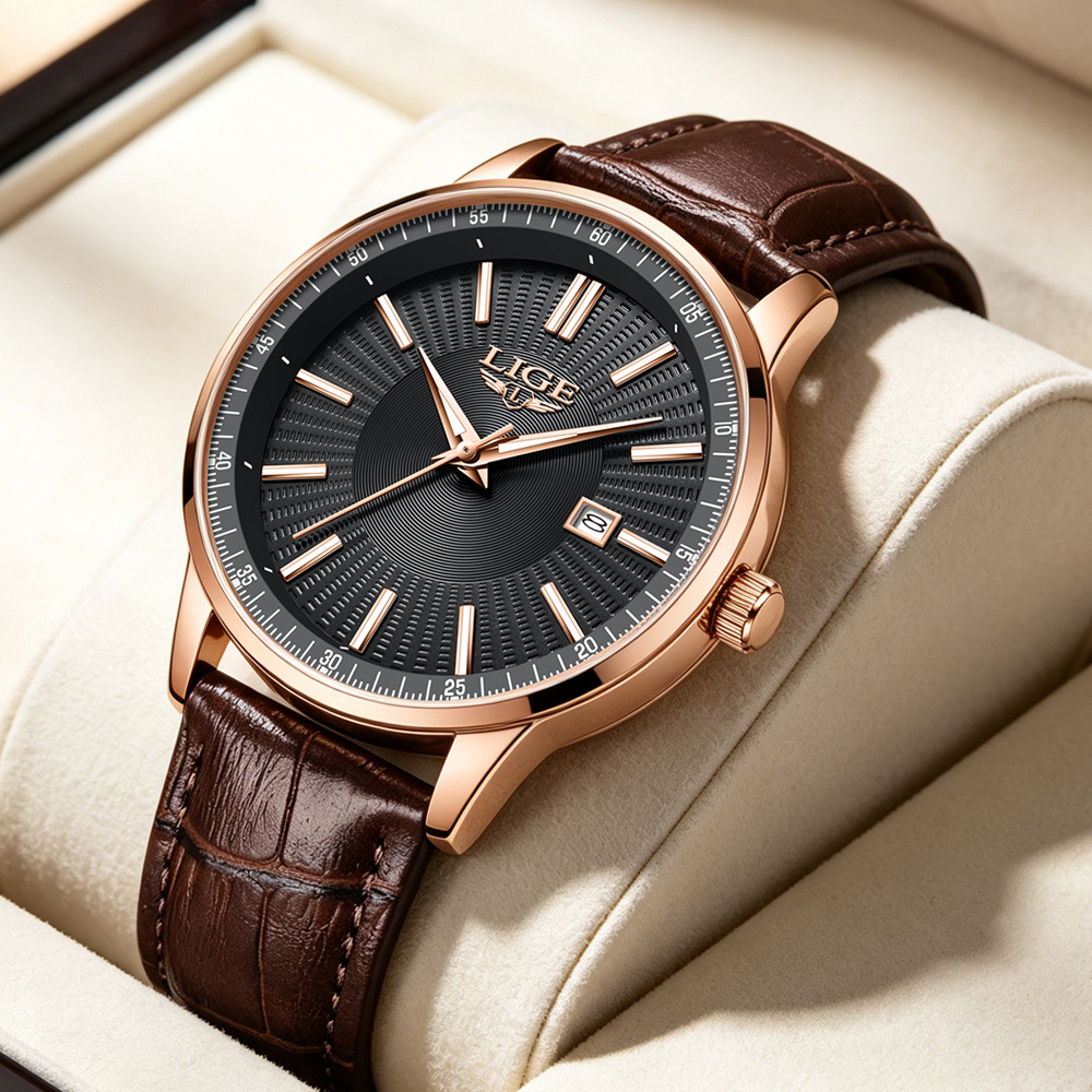Luxury Watch Magazine - Zegarki męskie LIGE, luksusowa marka, biznesowy