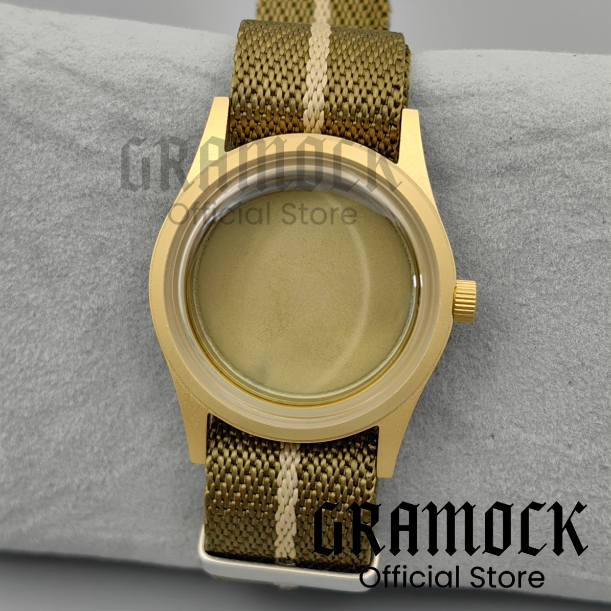 Obudowa zegarka GRAMOCK 39mm d – Bronze Case Watch recenzja i cena