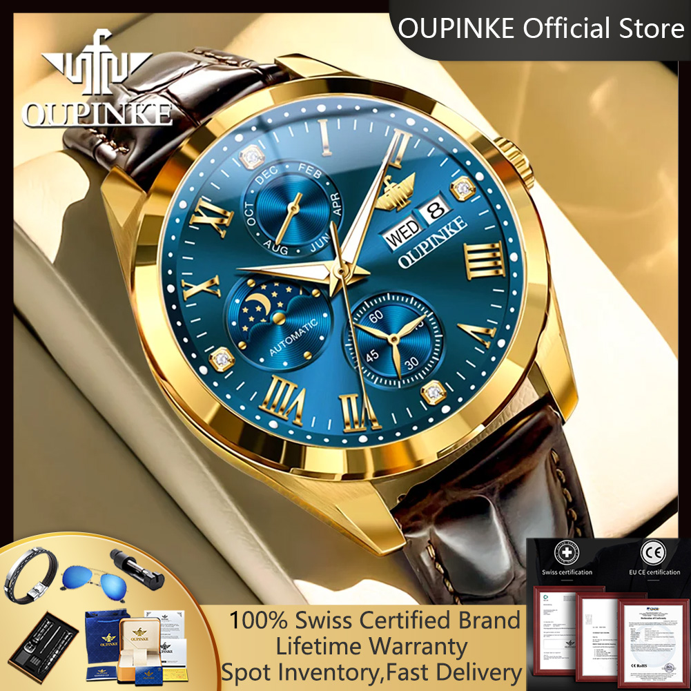 OUPINKE 3300 Chrono Automaticz – Luxury Watch Grade recenzja i cena