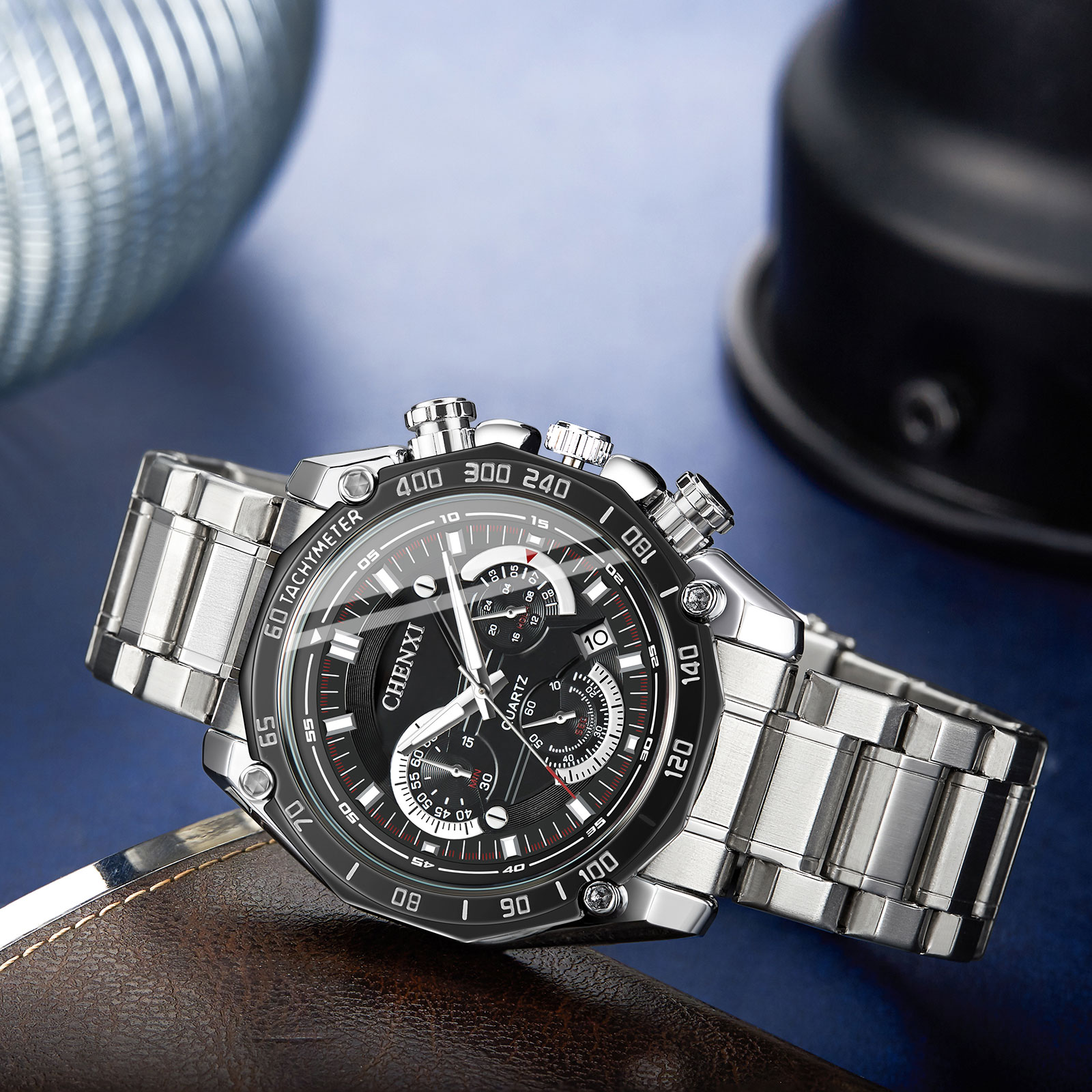 Zegarki męskie CHENXI, chronog – Luxury Watch Magazine recenzja i cena