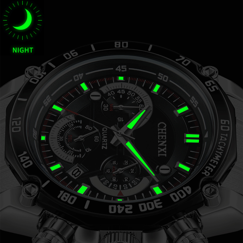 Zegarki męskie CHENXI, chronog – Luxury Watch Magazine recenzja i cena