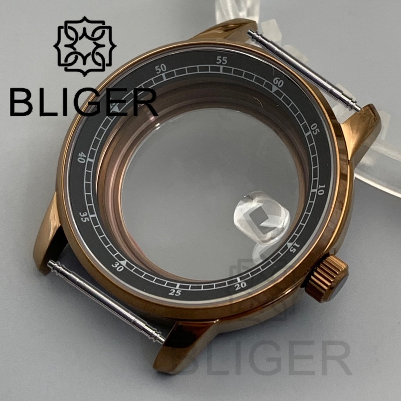 Obudowa zegarka BLIGER 38mm z  – Bronze Case Watch recenzja i cena