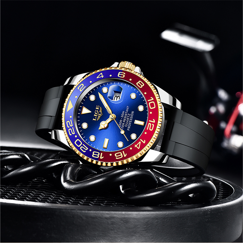LIGE 2026 Nowy Luksusowy Męski – Luxury Watch Holder recenzja i cena