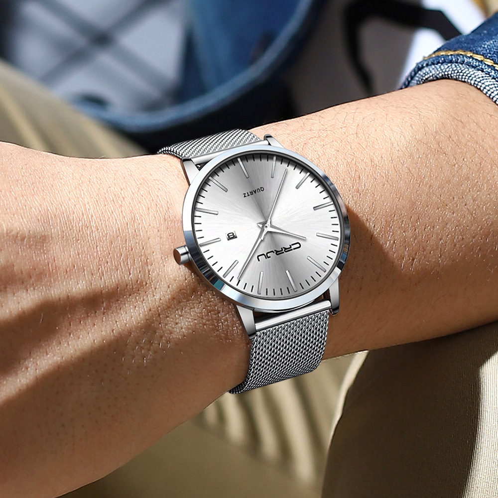 CRRJU nowe modne męskie zegark – Luxury Watch Magazine recenzja i cena