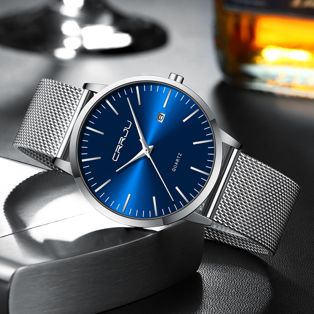 CRRJU nowe modne męskie zegark – Luxury Watch Magazine recenzja i cena