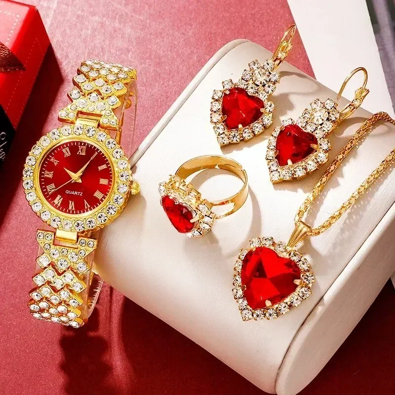 Złoty luksusowy zegarek damski – Luxury Watch Kit recenzja i cena
