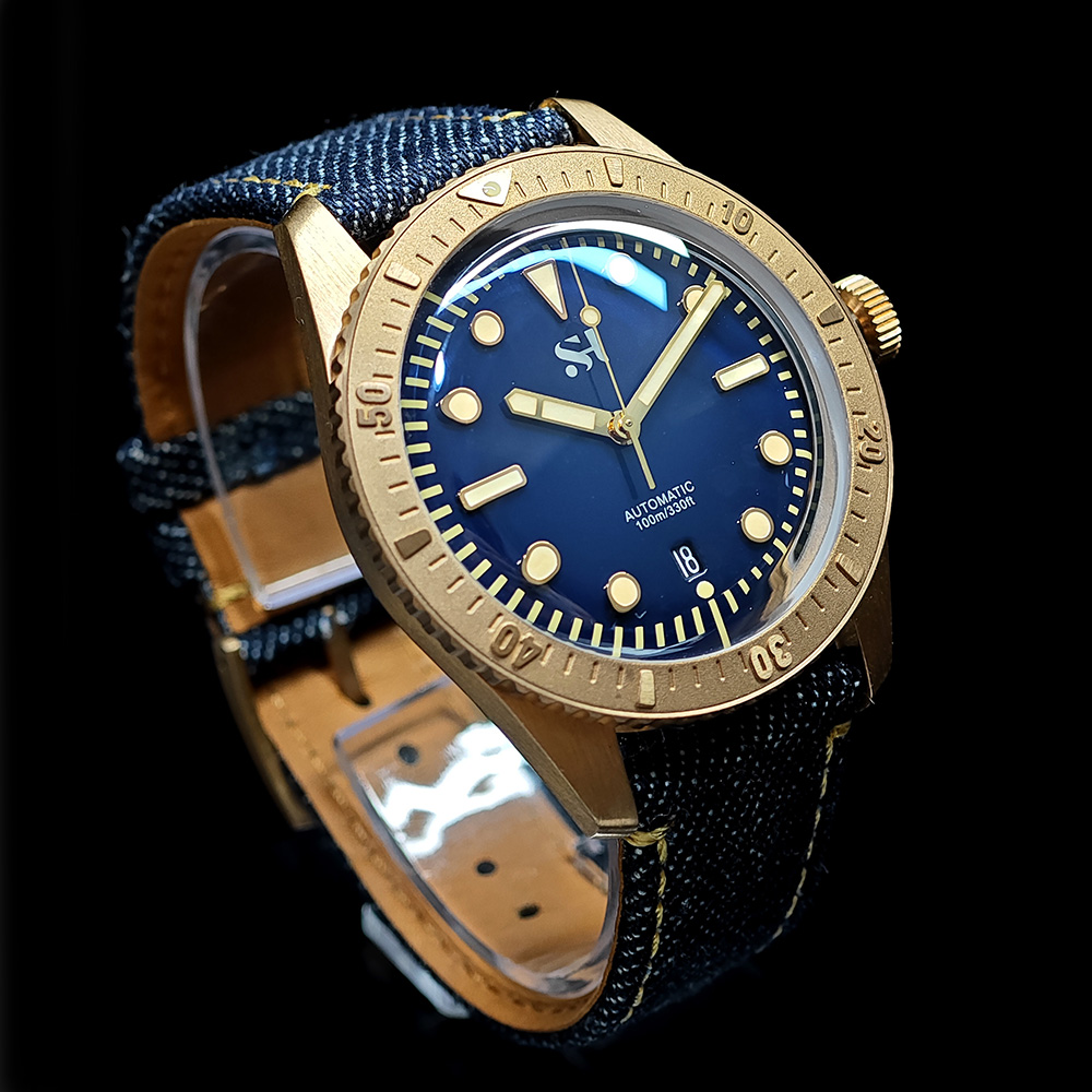 42mm brązowy męski zegarek mec – Bronze Case Watch recenzja i cena