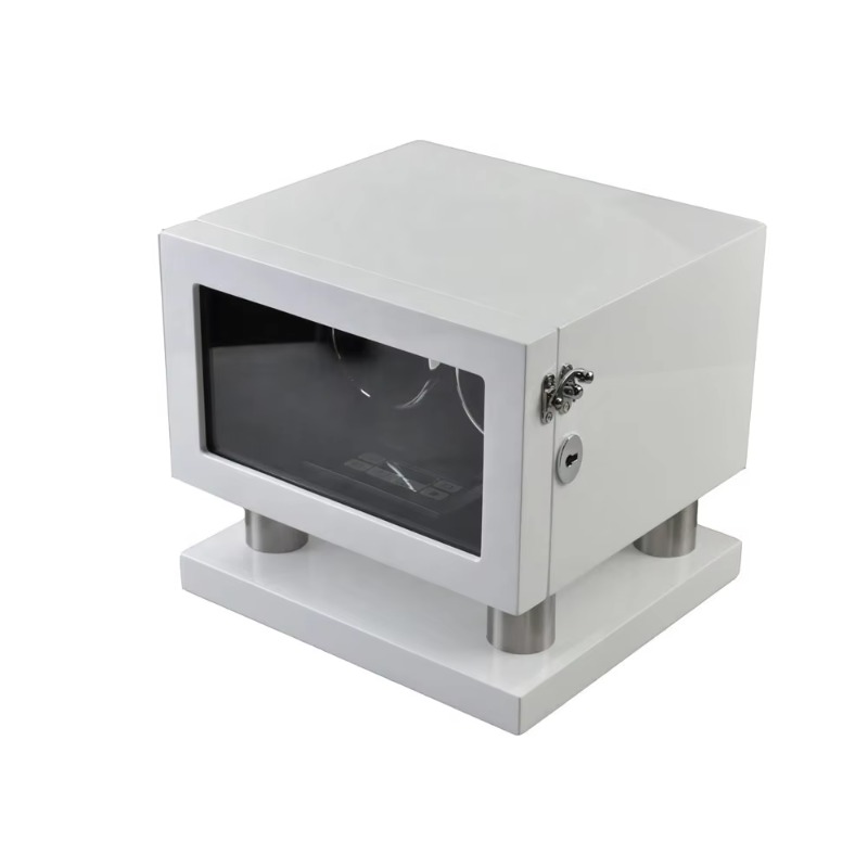 Biało-brązowy skórzany kontrol – Luxury Watch Winder recenzja i cena