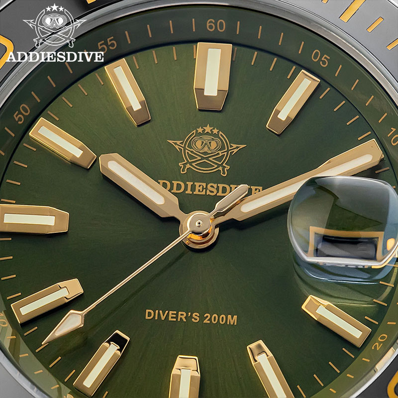 ADDIESDIVE Nowy luksusowy męsk – Cloisonne Enamel Dial recenzja i cena