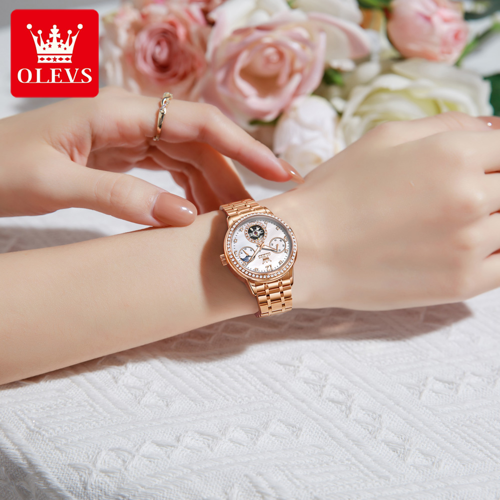 Zegarki damskie OLEVS, luksuso – Luxury Watch Box recenzja i cena