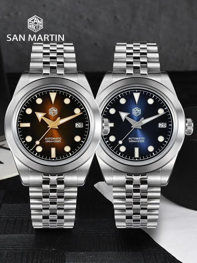 San Martin 39mm Męski Zegarek  – Cloisonne Enamel Dial recenzja i cena