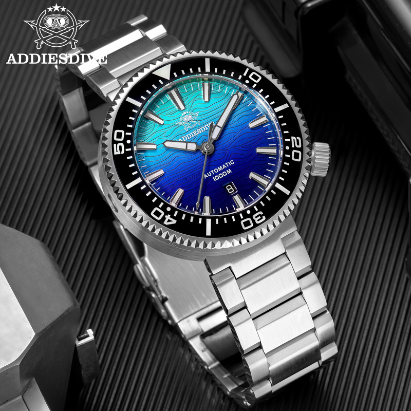 ADDIESDIVE Nowy Automatyczny Z – Cloisonne Enamel Dial recenzja i cena