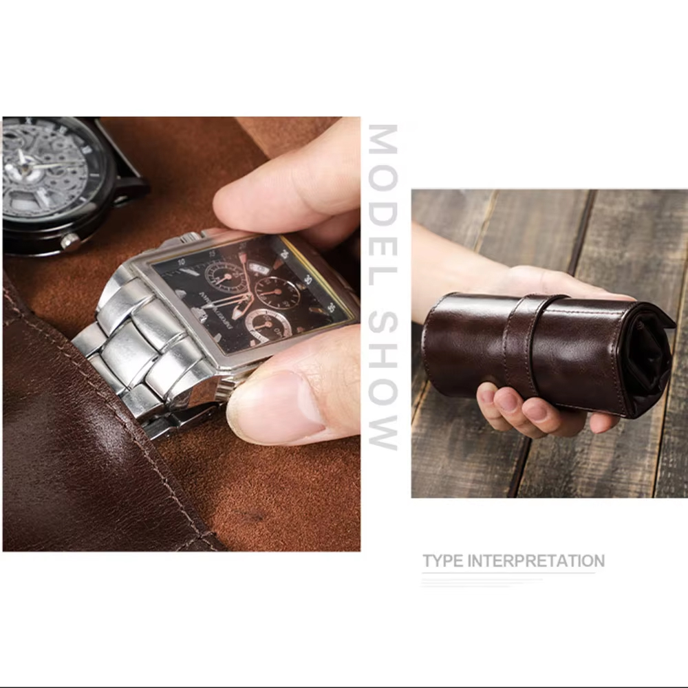 100% Oryginalny Skórzany Etui  – Luxury Watch Holder recenzja i cena